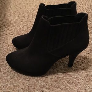 Black Heeled Booties